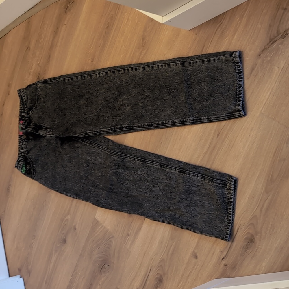 Empyre Black Acid Wash  Jeans